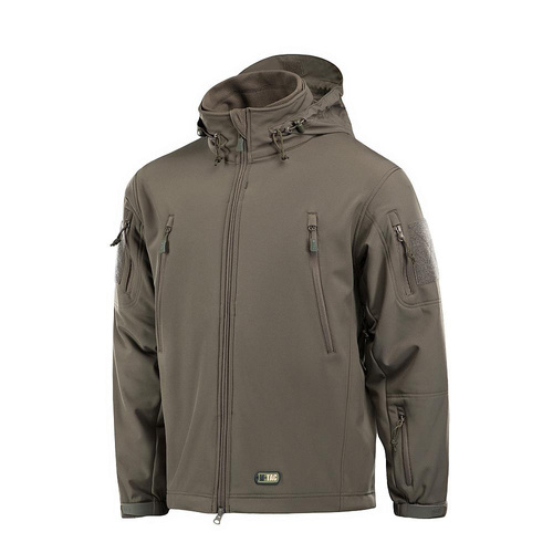 M-Tac - Куртка Softshell с флисовой подкладкой - Олива - MTC-SJWL-OD - Куртки зимние