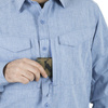 Helikon - Рубашка Defender Mk2 Gentleman Shirt® - меланж светло-синий - KO-DGM-PO-6520Z
