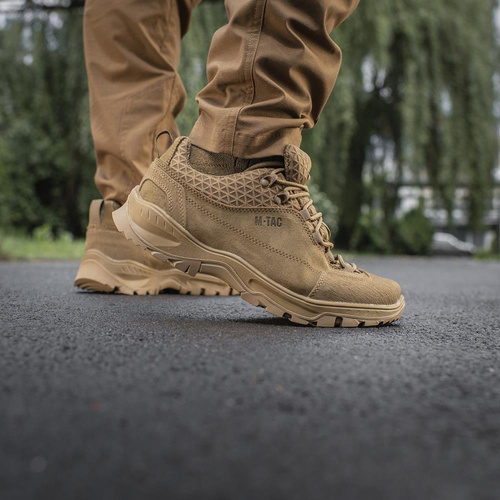 Берцы - M-Tac - Тактические ботинки Patrol R Vent - Кожа - Койот - 30206005.