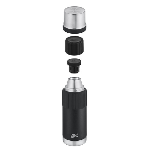 Кемпинг - Esbit - Termos Sculptor Vacuum Flask - 1L - Czarny - VF1000SC-SL-BK - Термосы і термокружкы