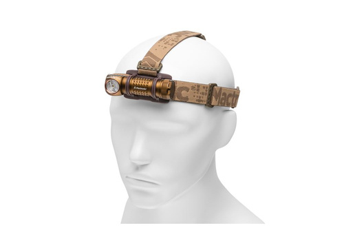 Mactronic - Sirius H12 перезаряжаемый светодиодный налобный фонарь - 1200 лм - койот коричневый - AHL0172 - Налобные фонари