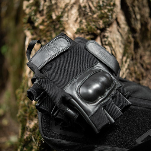 M-Tac - Рукавички штурмові тактичні без пальців Mk.4 - чорні - 90214002. - Тактичні рукавиці