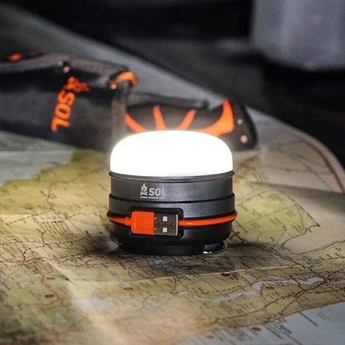 Фонарики - SOL - Кемпинговая лампа Venture Light 3000 - 220 лм - 0140-1305 - Туристические фонари