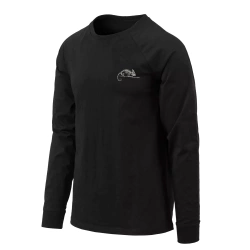 Helikon - Футболка с длинным рукавом Helikon-Tex Logo - черный - TS-HLT-CO-01