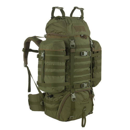 WISPORT - Рюкзак тактичний Raccoon - 65L - Olive Green - Рюкзаки тактичні