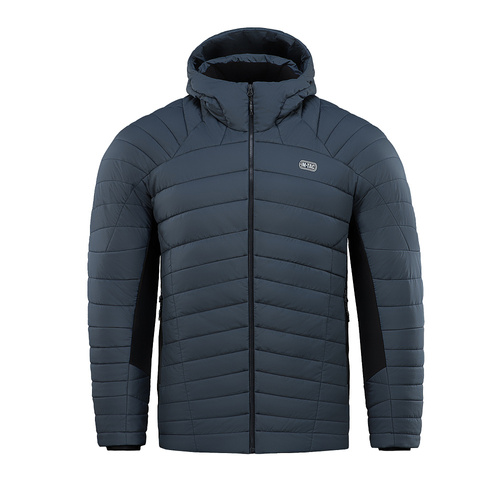 Куртки зимние - M-Tac - Пуховая куртка Jarl - нейлон - Primaloft - Dark Navy Blue - 20544006