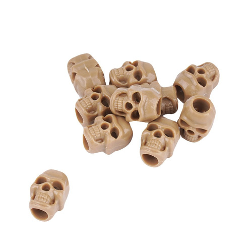 Mil-Tec - Пробки череп, Skull - 10 шт - Coyote - 13458215  - Пряжки