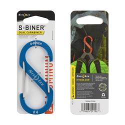 Nite Ize - Карабин S-Biner® Aluminum #4 - Синий - SBA4-03-R6