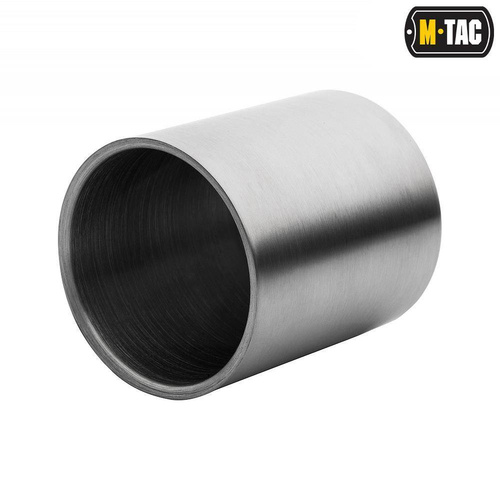 Кемпинг - M-Tac - Термокружка с карабином - 280 мл - Нержавеющая сталь - Хром - 60008012 - Термосы і термокружкы