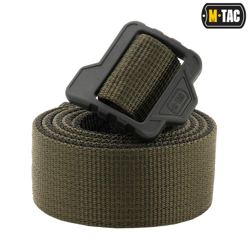 M-Tac - Тактический пояс Double Duty Tactical Belt - Чёрный / Оливковый - 10063802 - Ремни для штанов - Одежда