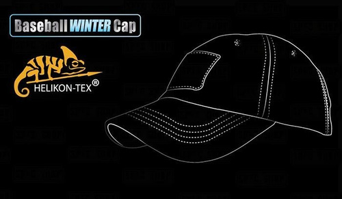 Helikon - Тактическая зимняя шапка - Shark Skin Softshell - Black - CZ-BBW-FS-01. - Кепки - Одежда