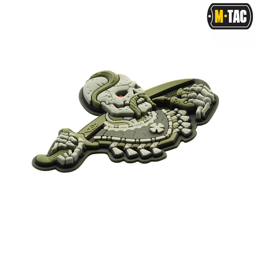 Нашивки - M-Tac - 3D нашивка - Больше времени, чтобы не умереть - Olive - 51160001