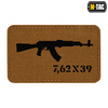M-Tac - AKM 7.62x39 Laser Cut patch - Coyote/Black - 51110502