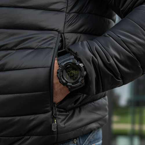 M-Tac - Тактические часы 2037 - светодиодные - 5 ATM - Черный - 50007002 - Часы