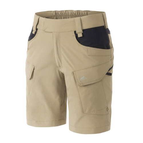 Helikon - Шорты женские OTS® (Outdoor Tactical Shorts) 8.5" - Чёрный / Хаки - SW-OTS-VL-1301A - Шорты