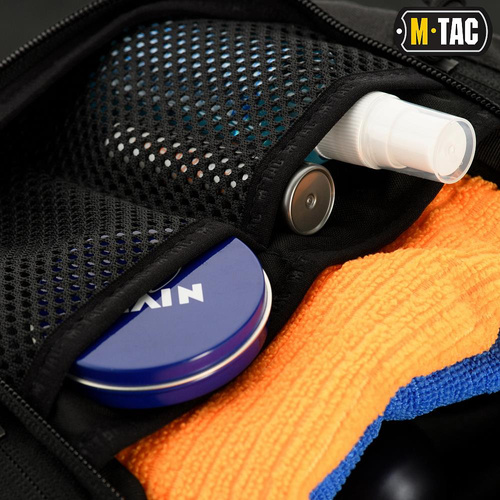 Спорядження - M-Tac - Військова косметичка Elite Gen.II - Cordura - Чорний - 10108002 - Підсумки тактичні