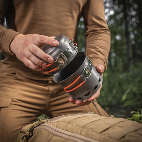 M-Tac - Туристический котелок - зеленая - MTC-DM-FMC-217 - Котелки