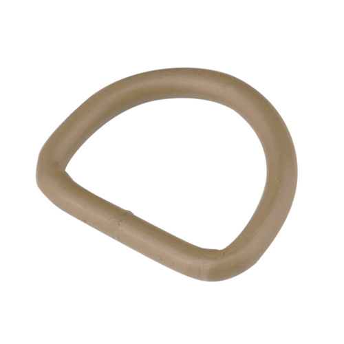 Стальное кольцо D-Ring 1" - Tan - Пряжки
