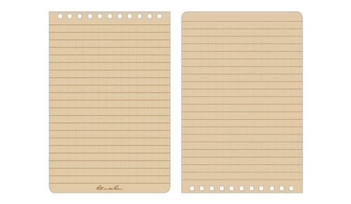 Туризм - Rite in the Rain - Водонепроникний блокнот - 4 x 6" - 446 - Плоска Темна Земля - Водонепроникні блокноти