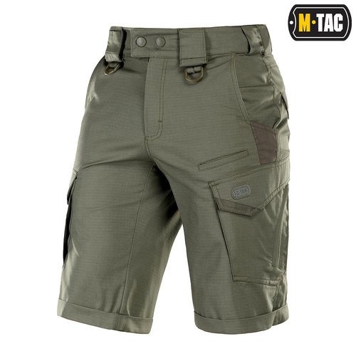 Тактичні шорти M-Tac - Aggressor Gen.II Flex - Polycotton - Dark Olive - 20014048. - Шорти