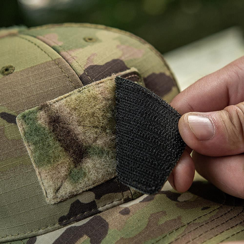 M-Tac - нашивка с флагом и надписью Poland - лазерная резка - пиксели/прямоугольник - Multicam / Fluo - 51007208 - Нашивки - Одежда