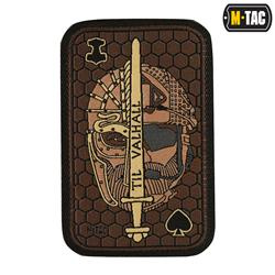 M-Tac - Нашивка Morale Patch - Til Valhall Ace - Żakard - Coyote - 51141005