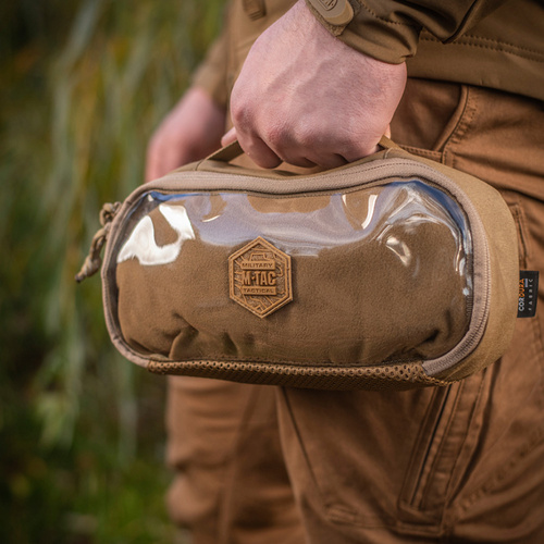 Грузовые подсумки - M-Tac - Прозрачный органайзер Elite Medium Gen.II - Coyote - 10147805-M