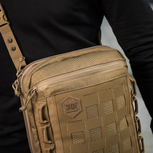 M-Tac - Сумка через плече Laser Cut Hex - Cordura - Coyote - 10241005