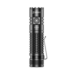 Speras - Ліхтарик E10 LED з акумулятором 3100 mAh - 1300 lm - Black - E10
