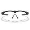 Oakley - Промислові балістичні окуляри Standard Issue M Frame 2.0 - матові чорні - прозорі лінзи - OO9213-04