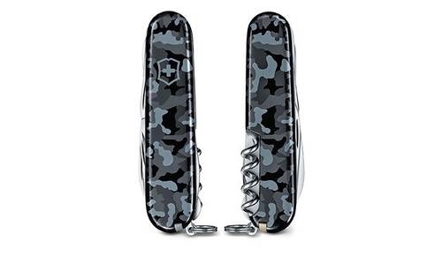 Швейцарські ножі - Victorinox - Кишеньковий ніж Huntsman - Navy Camo - 1.3713.942