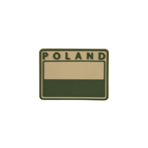 Helikon - Нашивка Flaga PL Gaszona Poland - Хаки - OD-FP4-RB-13 - Нашивки
