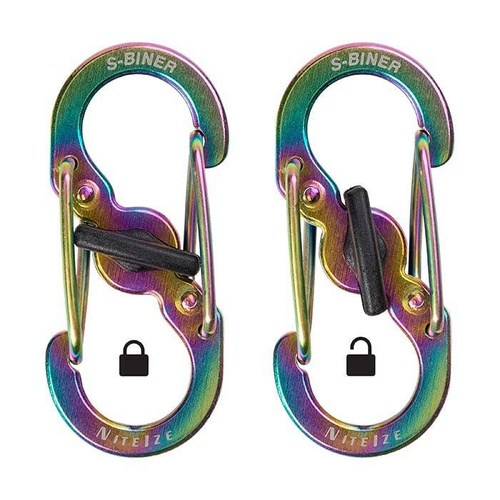 Nite Ize - Карабін для ключів BigFoot Locker™ KeyRack™ - Spectrum - KLKBF-07-R3 - Карабины - Туризм