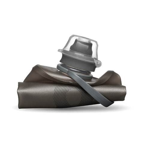 Бутылки для воды, гидраторы, котелки - HydraPak - Мягкая бутылка для воды Stow - TPU - 350 мл - Mammoth Grey - GS340MD