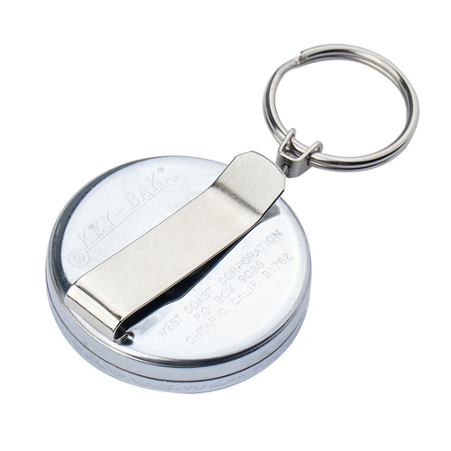 KEY-BAK - Ретрактор ORIGINAL - цепочка из нержавеющей стали - серебристый - 0005-0024 - Тренчики - Снаряжение