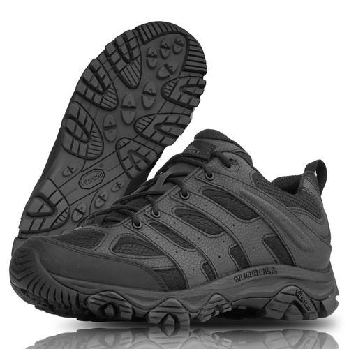 Merrell - Низькі тактичні черевики - Moab 3 Tactical - чорний - J003909.  - Військові кросівки