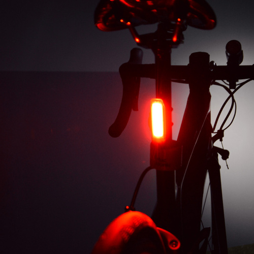 Освітлення для велосипеда - Mactronic - Велосипедний задній ліхтар Red Line 2.0 LED - 20 лм - Чорний - ABR0051