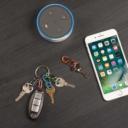 Туризм - Nite Ize - Алюмінієвий карабін S-Biner® MicroLock® - 2 шт. - Помаранчевий - LSBMA-19-2R6 - Карабины