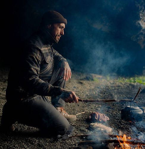 Тактичні сорочки - Helikon - Сорочка Winter Warden - Slate Moorland Plaid - KO-WWS-PB-PL