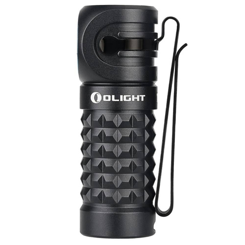 Olight - Світлодіодний кутовий ліхтар / налобний ліхтар з аксесуарами Perun Mini Kit - 1000 люмен - Чорний - Ліхтарики на голову