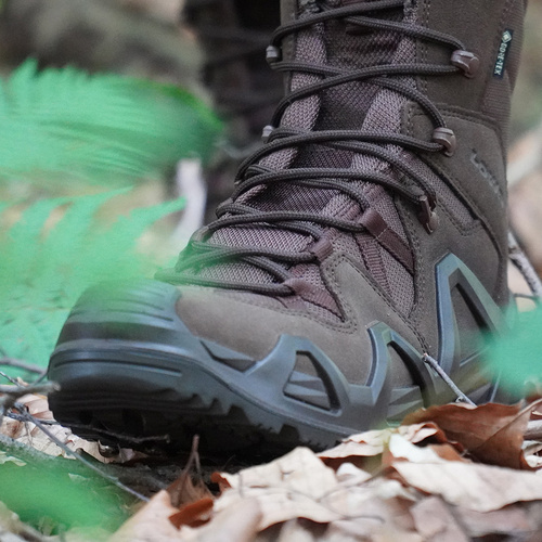 Взуття - Lowa - Тактичні черевики Zephyr GTX HI MK2 - темно-коричневі - 310850C30 0493 - Берци