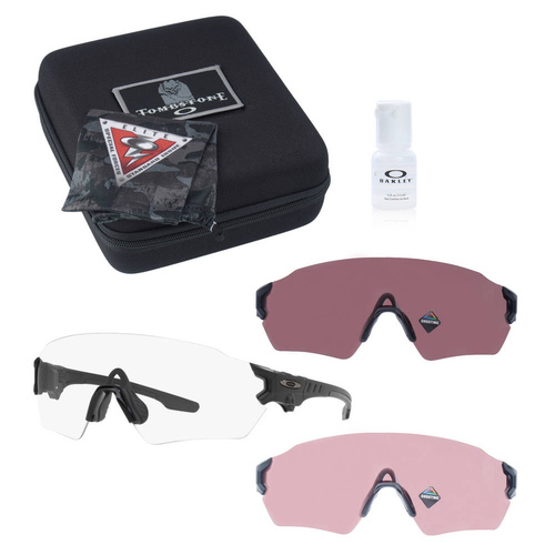 Oakley - SI Tombstone Spoil Matte Black Array Shooting Glasses - Prizm 3LS - OO9328-01 - Защитные очки
