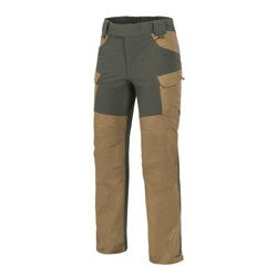Helikon - Брюки для улицы Hybrid Outback Pants® - DuraCanvas® - Coyote / Taiga Green - SP-HOP-DC-1109A