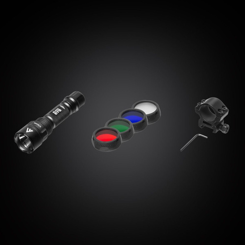 Mactronic - Тактичний ручний ліхтар Black EYE 650 - чорний - L-MX532L-RC/SET3 - Тактичні ліхтарики - Ліхтарики