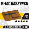 M-Tac - Нарукавна нашивка AR-15 223/5.56 Laser Cut - Coyote/Black - 51111502