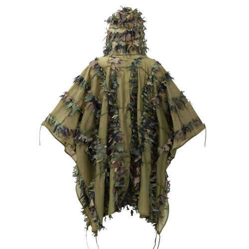 Маскировочные сетки - Helikon - Камуфляжный костюм Leaf Ghillie Poncho® - US Woodland - PO-LFG-PO-03