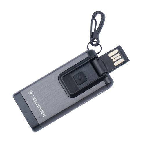 Ліхтарі брелки - Ledlenser - K6R акумуляторний світлодіодний ліхтар / підвіска - 400 лм - З червоним режимом - Сірий - 502577