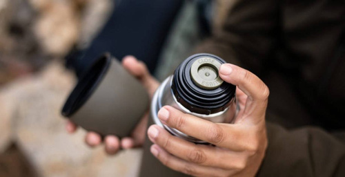 Термосы і термокружкы - Esbit - Термос - Вакуумная колба 1,0 л - Оливковый - VF1000ML-OG