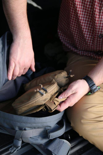 Helikon - Вставний перехідник Molle 1 - тіньовий сірий - IN-MA1-CD-35 - IN-MA1-CD-35 - Інші чохли - Спорядження