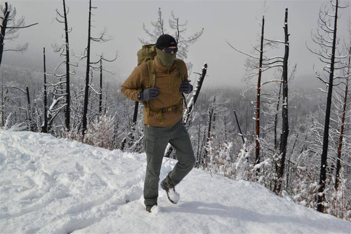 Helikon - Легка куртка Wolfhound - Climashield® Apex™ - Flecktarn - KU-WLF-NL-23 - Зимові куртки